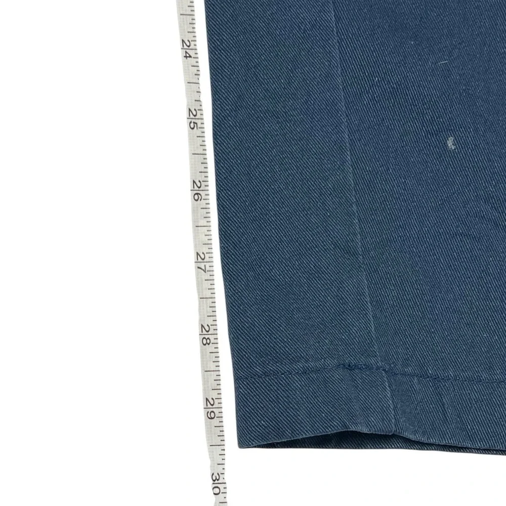 Dickies Men's Work Pants Chino Navy Blue Size 42x30 Straight Leg Durable